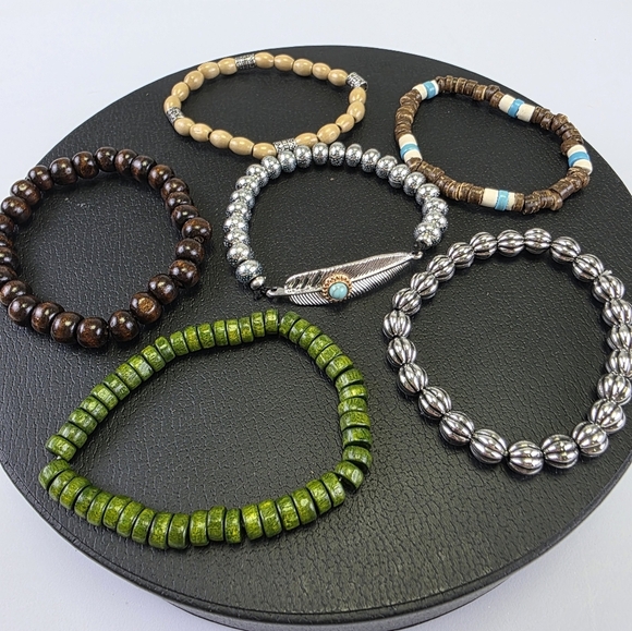 6 Pcs Set Bracelets - Picture 2 of 8